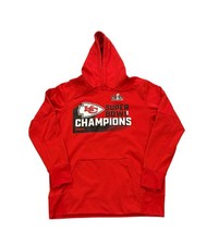 Nike Kansas City Chiefs Super Bowl LVIII Champions NFL Hoodie Sweatshirt Large