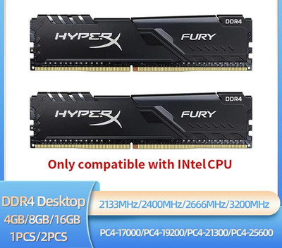 DDR4 Arbeitsspeicher 4GB 8GB 16GB Desktop RAM 2133-3200MHz 1,2V High Performance DIMM