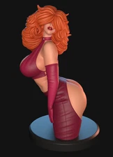 Texelion NSFW Figure |Sara Bellum Fan Art | 3D Resin Multi Scale