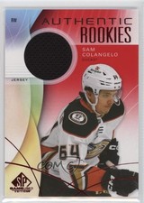 2024-25 Upper Deck SP Game Used Authentic Rookies Red Jersey Sam Colangelo 1tf3