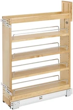 Rev-A-Shelf 448-BCSC-5C Wood Classics 5"W Pull Out Base Cabinet - Maple