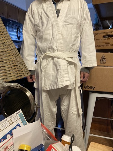 UNWORN, ATA, Gi Top Jacket Kimono, pants and belt Adult Size 4 Judo BJJ MMA - Picture 2 of 4