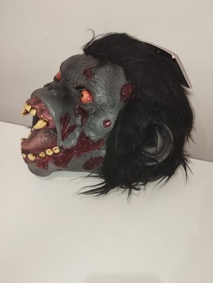 halloween maske ghoulish productions monkey zombie mask