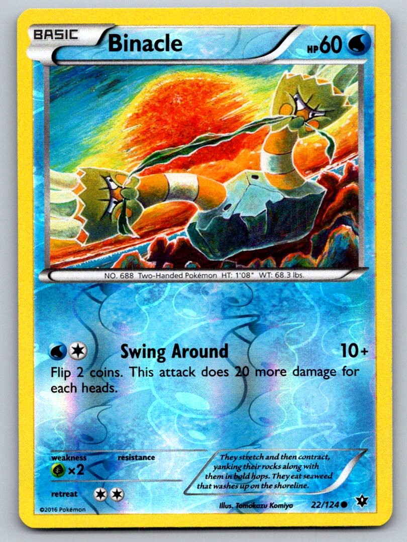 Binacle Reverse Holofoil [FCO - 22/124] Near Mint