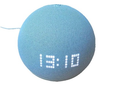 Amazon Echo Dot Gen 5 mit Uhr- GrauBlau - Top