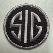 🔥PREMIUM Sig Sauer Iron-On Embroid Morale Patch P226 Pistol Rifle Firearms Gun
