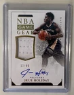 JRUE HOLIDAY 2015-16 National Treasures Auto Patch NBA Game Gear /49