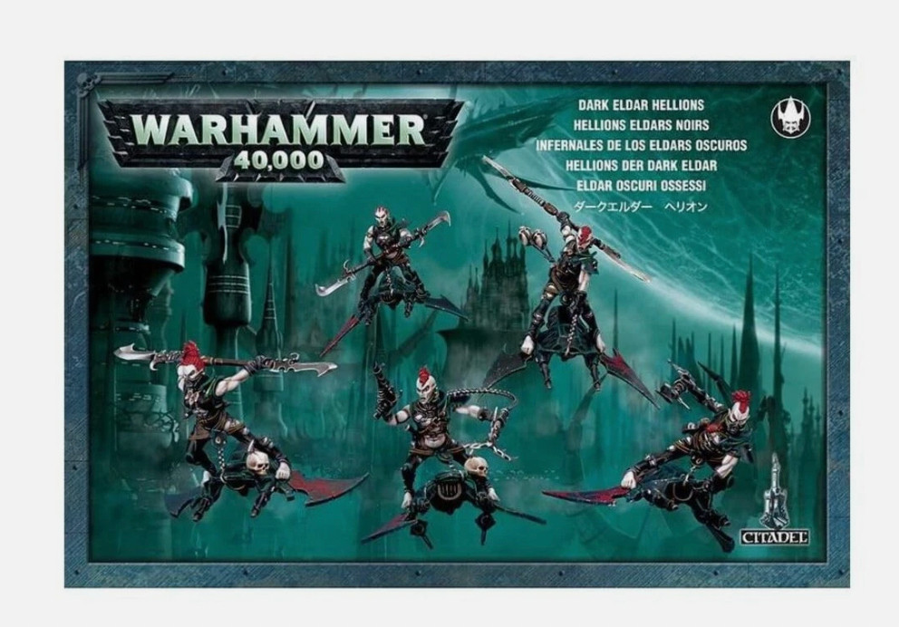 Warhammer 40k - Drukhari Hellions - Brand New in Box x 5 Hellions in box