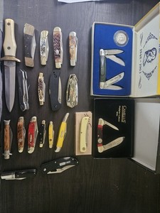 used knife lot of 20 