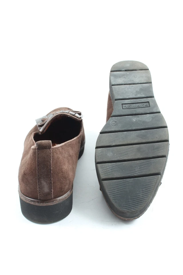 TAMARIS Mocasines Mujeres Zapatos Talla EU 40 marrón-marrón oscuro look casual - Imagen 2 de 4