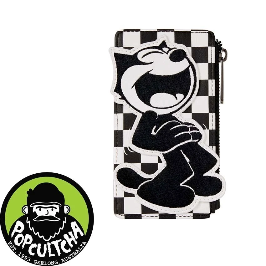 Felix The Cat - 6" Faux Leather Large Card Holder "New"