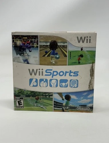 Wii Sports Nintendo Wii Game and Case Immaculate Disc Tested Bowling Tennis Golf