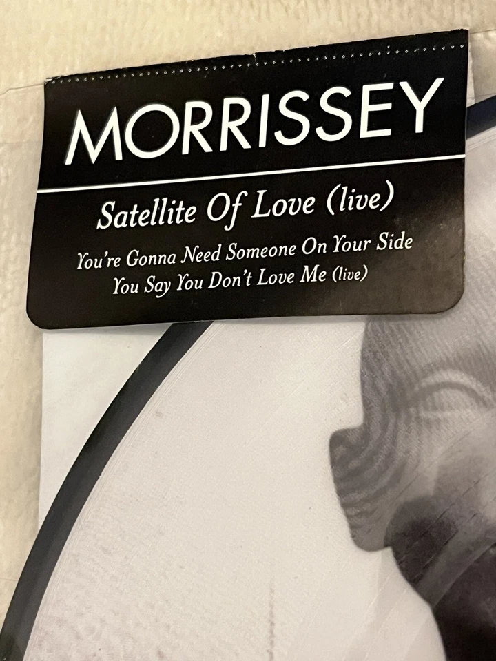 Morrissey - Satellite Of Love Live (RARE 7" Picture Disc) New Sealed - Image 3 of 4