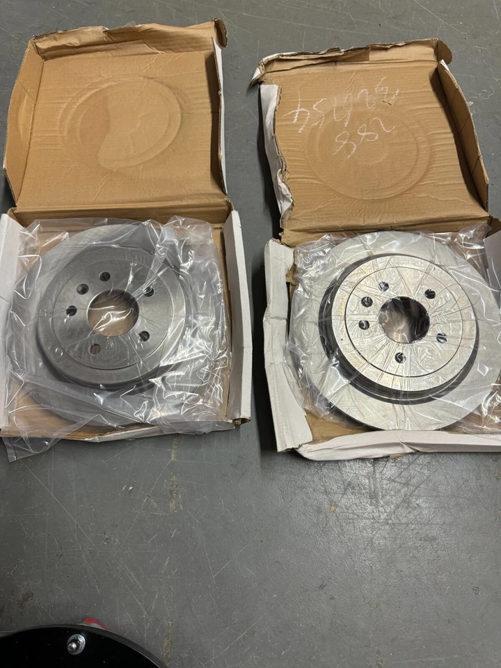 Cadillac ATS 13-18 Front End piezas de reconstrucción parcial con frenos y rotores Foto 3 de 4