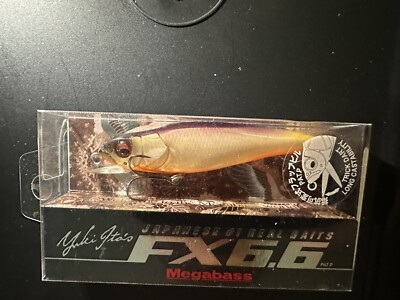 Megabass fx 6.6 Rolling Mango Wobbler New Perch Trout 