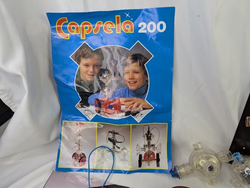 Capsela 200 Motorized Science Discovery System Incomplete Untested - Imagen 2 de 10