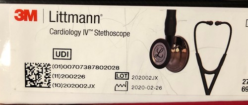 3 M Littmann 6180 cardiology lV stethoscope green new open box - Picture 6 of 8