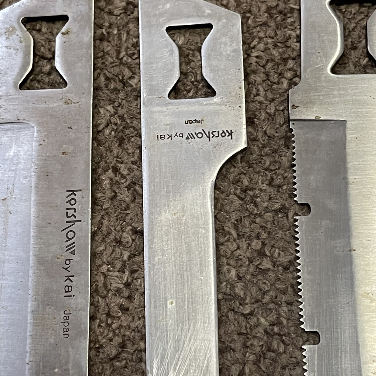 Vintage Kershaw / Kai Blade Trader 5 Blade Interchangeable Knife Set