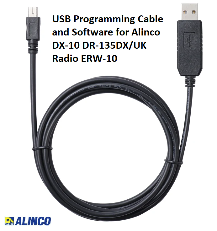 Cavo Di Programmazione USB Per Radio CB SS6900NV, CRE-8900, AT6666, Alinco DR-135DX, DX 10