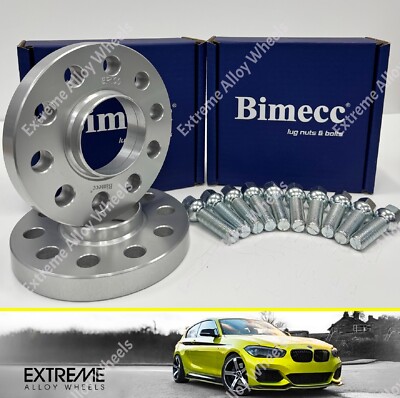 ALU SPURVERBREITERUNG 20MM BIMECC + SCHRAUBEN passend für MERCEDES EQA EQB EQC EQT 66.6