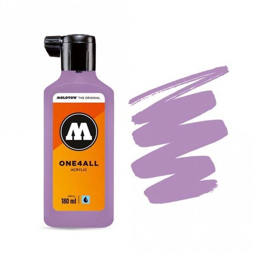MOLOTOW One4All Acrylic Refill - Permanent Silk Matt Paint - 180ml Bottle - Picture 23 of 69