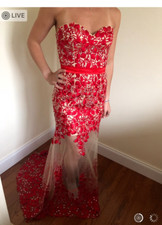 Sherri Hill Red Gown