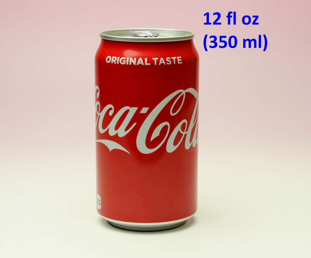Coca Cola Japan Red Aluminum Can Short 350 ml 12 oz NEW Packaging