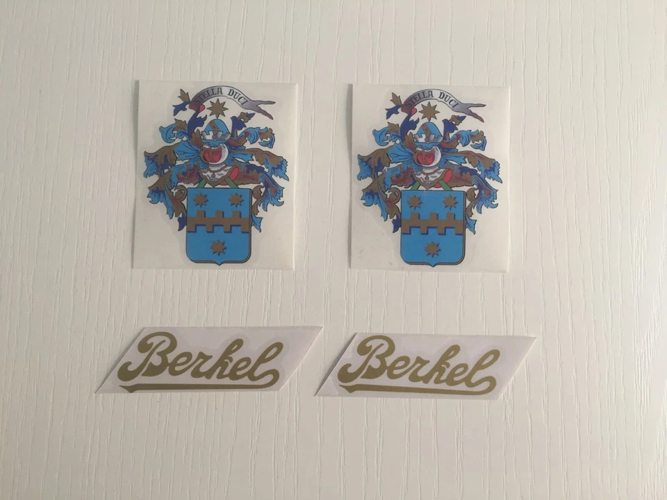 KIT ADESIVI BERKEL CORSIVO PICCOLO, per restauro bilance e affettatrici