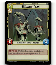 FOIL - Star Wars: Unlimited B1 Security Team - Twilight of the Republic