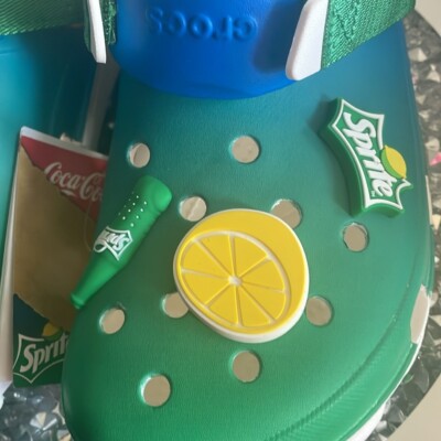 NWT sprite x crocs all terrain clogs unisex men display picture 3