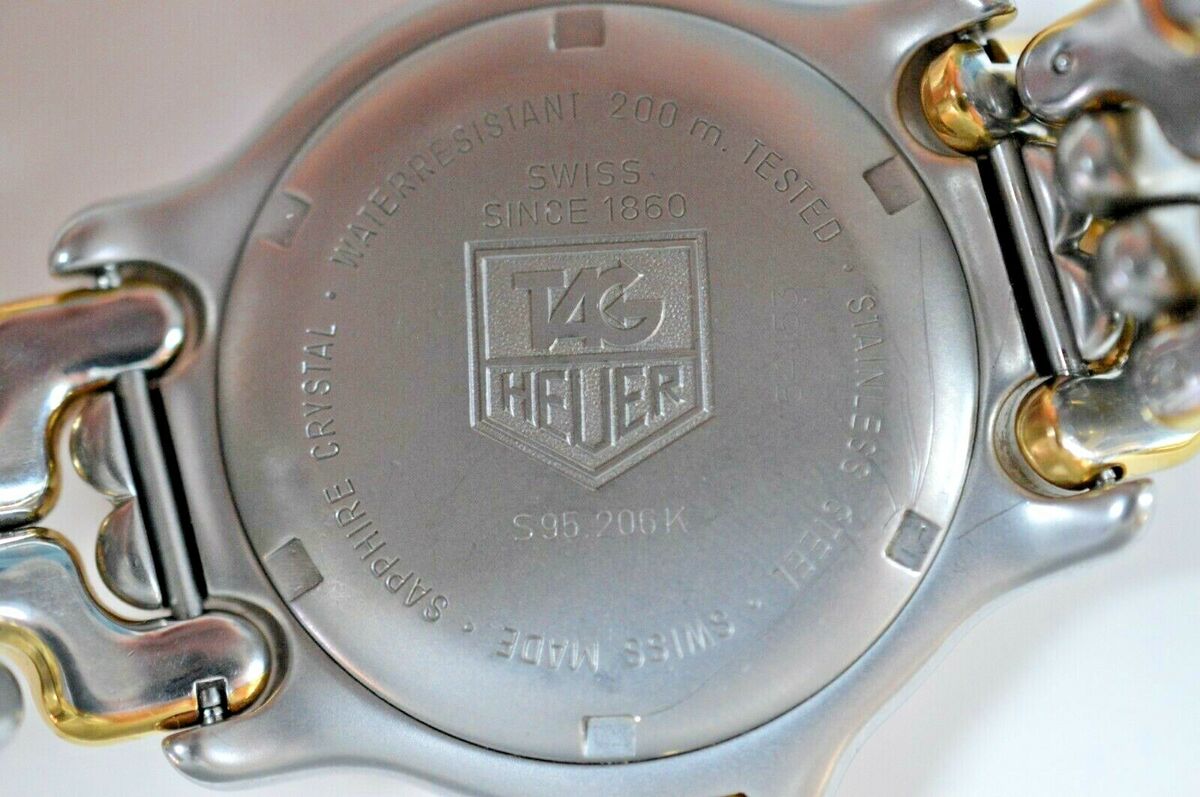 18K GOLD TAG HEUER PROFESSIONAL 200M QUARTZ WRISTWATCH S95 18K GOLD TAG HEUER PROFESSIONAL 200M QUARTZ WRISTWATCH S95