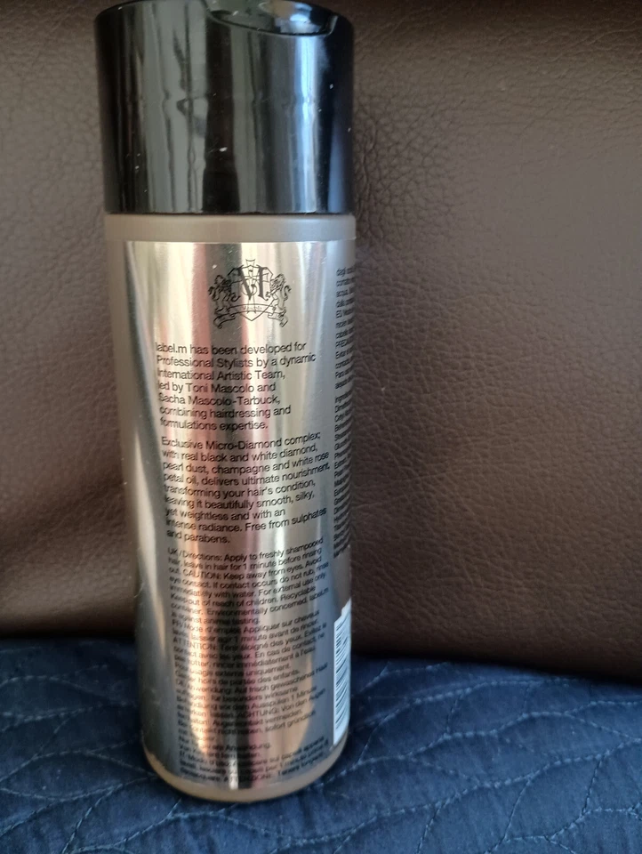ETIQUETA M - CHAMPÚ Y ACONDICIONADOR POLVO DIAMANTE Foto 4 de 4