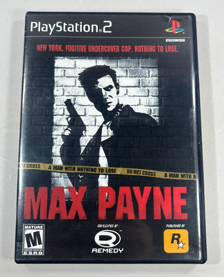 Max Payne (Sony PlayStation 2, 2001) PS2 CIB