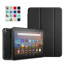 Slim Case for New Kindle Fire HD 8 / Fire HD 8 Plus 12th Gen 2024 Cover Stand
