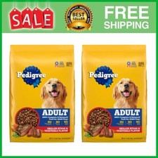 Pedigree Complete Nutrition Grilled Steak  Vegetable Dry Dog Food For Adult 18l
