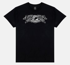 Anti Hero Skateboards x Thrasher Mag Banner Black T-Shirt