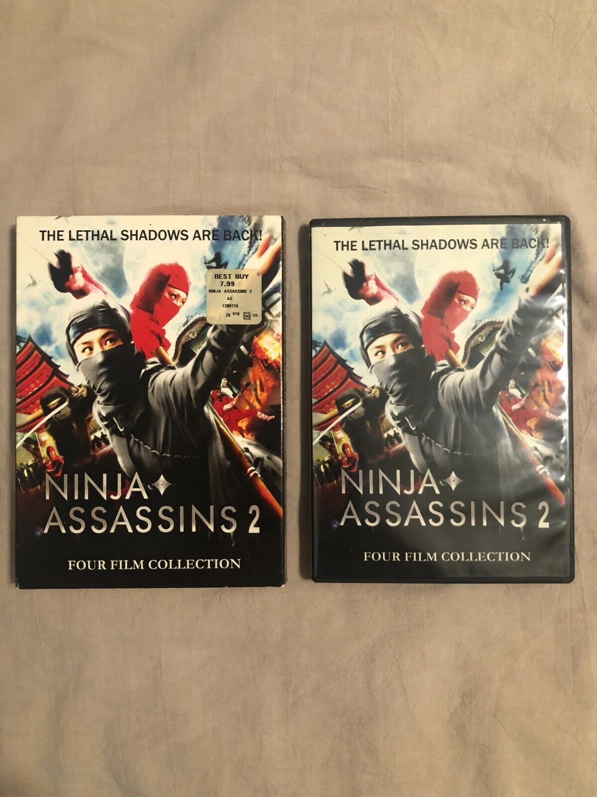 Ninja Assassins 2 four film collection dvd