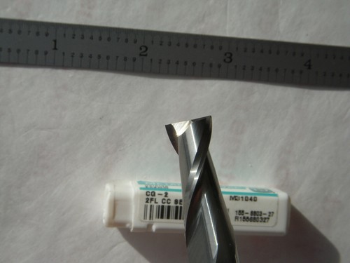 NEW METAL REMOVAL 3/8" DIA. X 7/8" LOC X 2-1/2" L CC 2FL CARBIDE SQ. ENDMILL - Picture 7 of 7