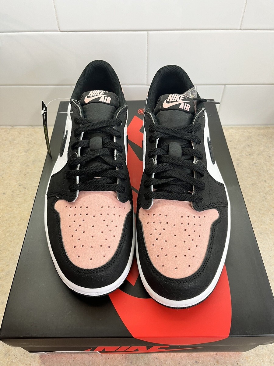 New Nike Jordan 1 Low OG Bleached Coral US Men's Size 13 CZ0790