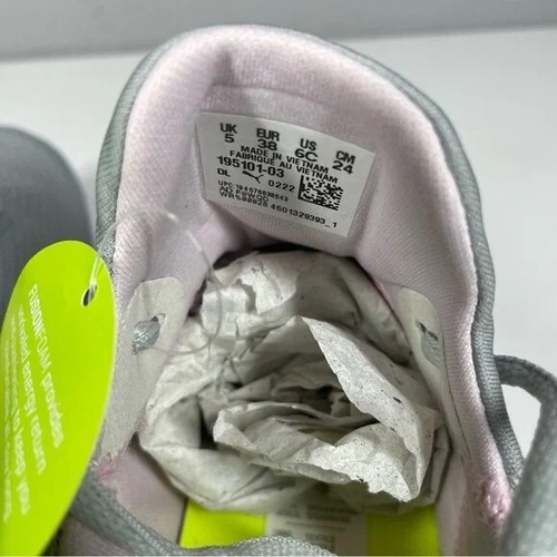 NIB Puma Kids’ Fusion Evo Junior Golf Shoes Size 6C UK 5 Eur 38 Pink Grey NEW - Picture 6 of 8