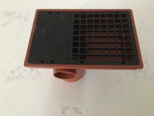 Underground Drainage 110mm SQUARE & INTEGRAL Hopper Underground Pipe Fittings.