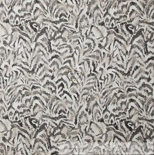BonEful Fabric FQ Cotton Quilt VTG Gray White Wild Jungle Safari Skin Tone Tonal
