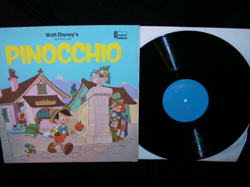 = Hörspiel 1 LP Walt Disney´s Verhaal van Pinocchio  ( Holland 1973 ) - Afbeelding 1 van 4