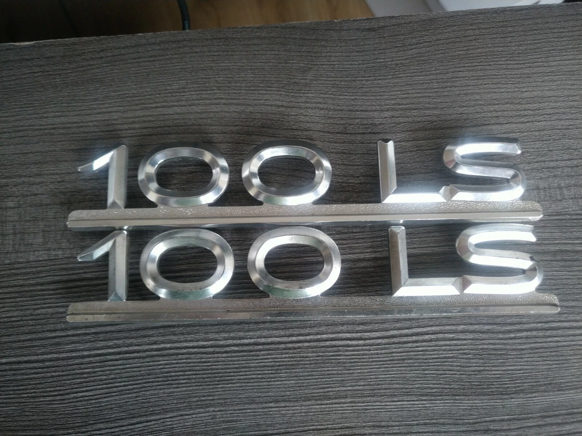 Audi 100 C1 Schriftzug 100 LS 100LS 803853745 803 853 745 | eBay