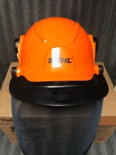 STIHL  chainsaw safety helmet w/ hearing protection 0000 886 0100 new oem