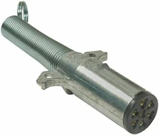 Pollak 11-902P 7-Wire Trailer Plug Connector for Universal 11-902 T20049