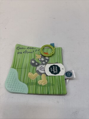 Mary Meyer Crinkle Teether Toy with Baby Paper and Squeaker, 6 x 6-Inches,