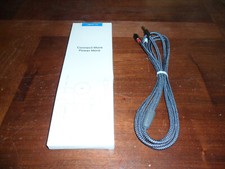 JSAUX RCA Cable Dual Shielded Gold-Plated 3.5mm Male to 2RCA Male Stereo Audio