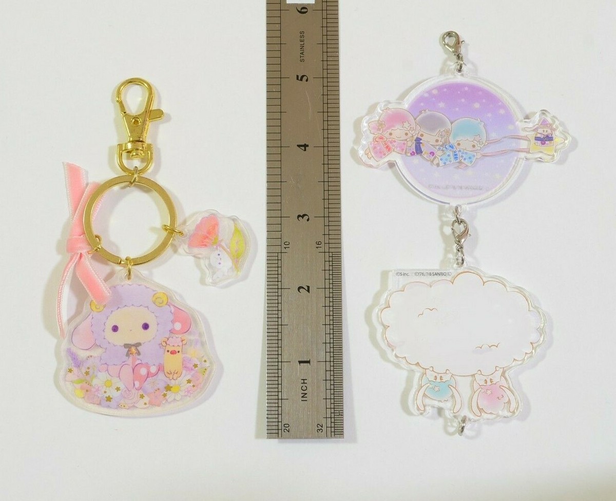 Sanrio Sentimental Circus LittleTwin Stars Set Acrylic Keychain