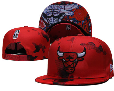 Hat Snapback Adjustable Fit Cap for Chicago Bulls fans